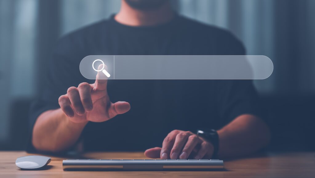 Web search functionality