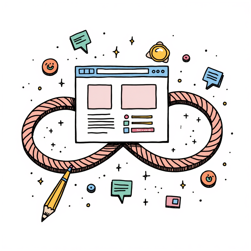 A rolling redesign prioritizes website design improvements section by section