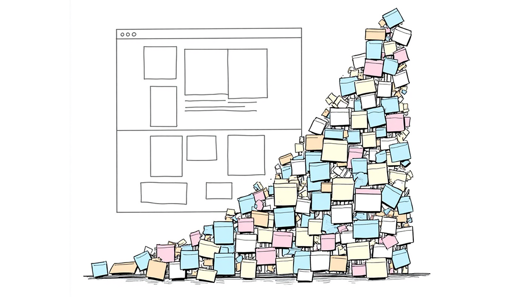 Adding things to your website project is easy - building them is not. 